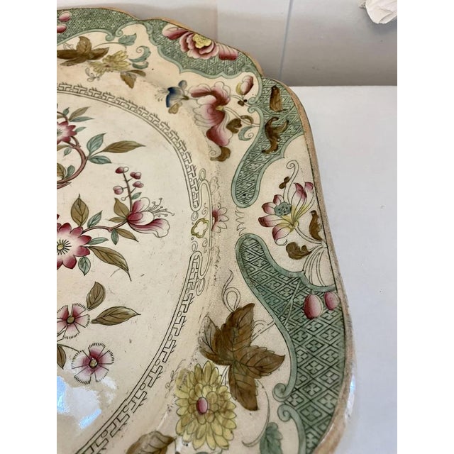 Large Victorian Meat Plate, 1850s For Sale - Image 12 of 16