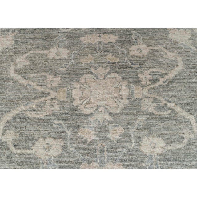 Oushak Rug 6'1" x 8'7" For Sale - Image 4 of 8
