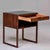 Langkilde Danish Mid-Century Rosewood Side Table With Black Glass Top For Sale - Image 11 of 12