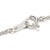 Modern 1970s 0.75ctw Diamond Dangle v Necklace, 14k White Gold For Sale - Image 3 of 4