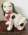 Staffordshire Style Black and White Spaniel For Sale - Image 4 of 9
