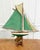 Green English 20th Century Carved Wood Gaff Cutter Pond Yacht For Sale - Image 8 of 12