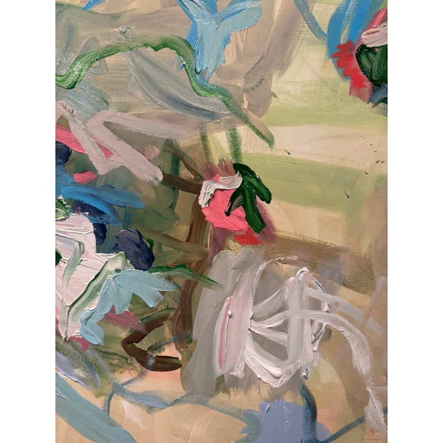 Contemporary “Days Together” Original Painting by Hayley Morée For Sale - Image 3 of 5