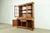 1970s Statton Georgian Carved Cherry Wood Breakfront Bookcase or Dining Cabinet For Sale - Image 5 of 14