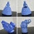 Mid Century Niloak Pottery Blue Vases and Objet d'Art 24 Piece Collection For Sale - Image 10 of 13