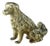Italian Ottone Stopper of Pastore Dog, 1960s For Sale