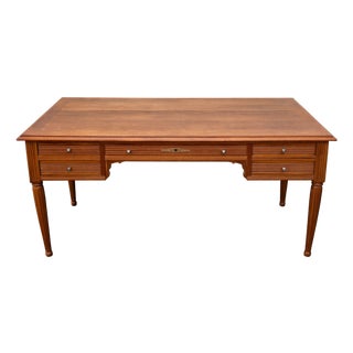 Vintage Directoire Style Flat Desk, 1940s For Sale