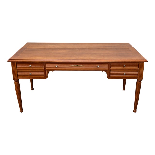 Vintage Directoire Style Flat Desk, 1940s For Sale