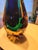 Mid 20th Century Alessandro Mandruzzato Murano Faceted Sommerso Glass Teardrop Sculpture - 7-Inch For Sale - Image 9 of 10