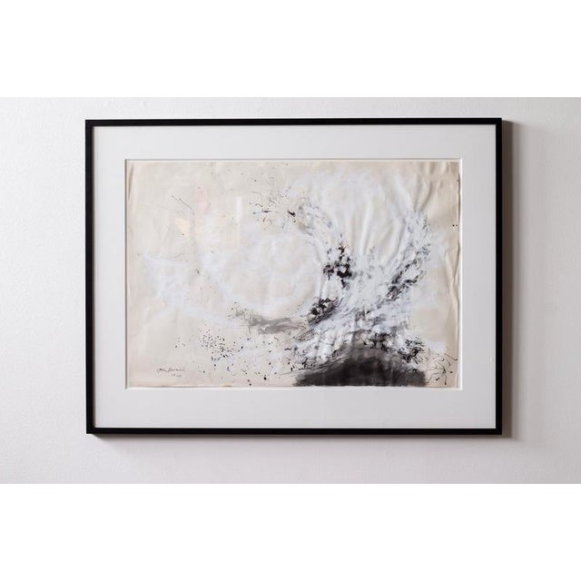 Olle Bonnier, Kataklysmerna, 1960, Mixed Media, Framed For Sale - Image 3 of 8