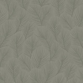 SAMPLE - Boråstapeter Pine Tree Wallpaper In Sage For Sale