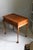 Vintage Eldred Wheeler Tiger Maple Tea Table. Measures 18W x 28D x 26.75H Gorgeous vintage condition. Has two pull out...