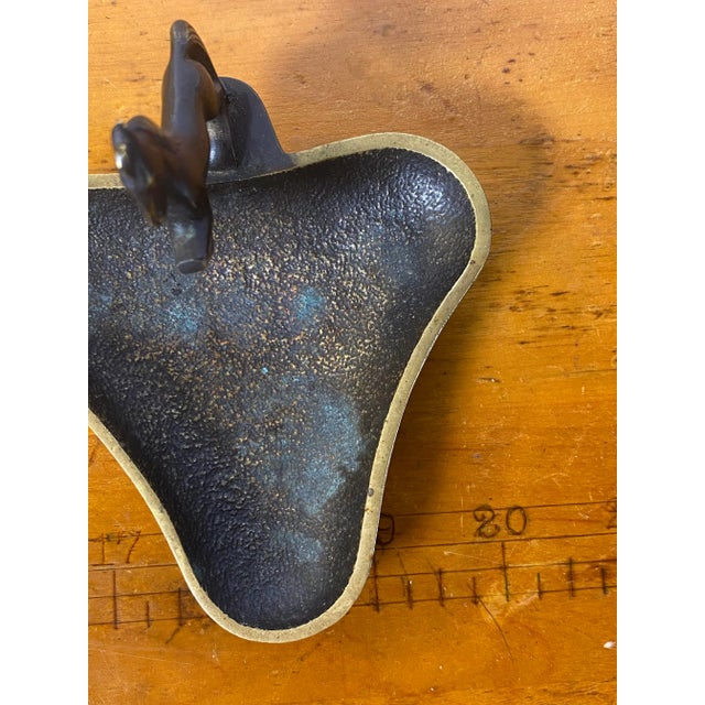 Richard Rohac 1950s Brass Blackened Richard Rohac Ashtray Vienna, Austria For Sale - Image 4 of 7