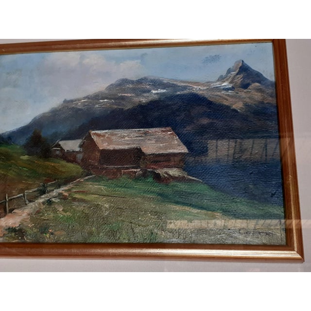 Oil painting on cardboard by Giovanni Colmo, circa 1930, as shown in the published photos, it shows the date 1926 on the...