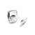 Metal Men’s David Yurman 925 Sterling Silver Sculpted Cable Cushion Cufflinks, A Pair For Sale - Image 7 of 8