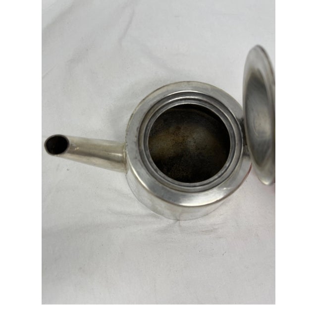 Metal Mid 19th Century Hotel Silver Tea Pot For Sale - Image 7 of 13