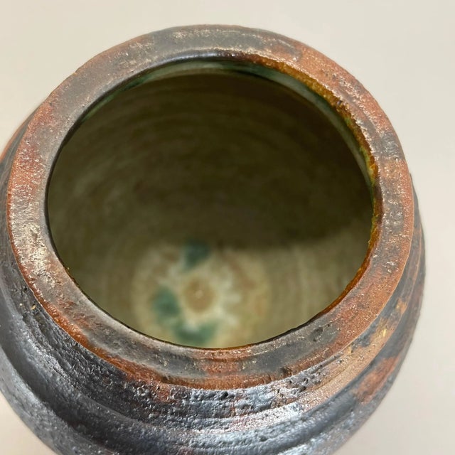 Abstract Ceramic Studio Pottery Vase by Gerhard Liebenthron, Germany, 1970s For Sale - Image 6 of 18