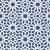 Sample - Schumacher X Martyn Lawrence Bullard Agadir Screen Wallpaper in Lapis For Sale