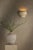 Mitzi Mitzi Pia 10 in. 1 Light Wall Sconce in Aged Brass and Ceramic Butter Crackle Finish For Sale - Image 4 of 13