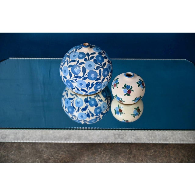 Bohemian Chic Art Deco Coffee Table with Beveled Mirror, 1940s For Sale - Image 11 of 18