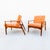 1960s Restored 1960s Mid Century Modern Studio Crafted Oak Lounge Chairs For Sale - Image 5 of 18