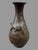 17" Antique Oriental Bronze Vase With Embossed Eagle on Branch For Sale - Image 10 of 11
