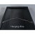 Black Vintage Wall Mounted Faux Stone Electric Fireplace With Space Heater For Sale - Image 8 of 16