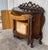 Pair of Carved and Marquetry Nightstands with Two Doors and Hidden Drawer For Sale - Image 4 of 18