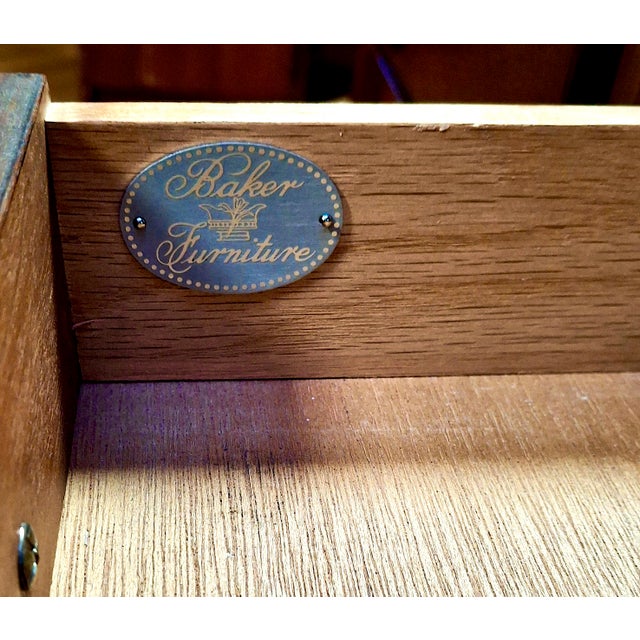 Vintage Baker Furniture American Federal-Style Sideboard For Sale - Image 10 of 10