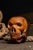 Vintage Memento Mori Skull Pipe With Cast Iron Hand Tray For Sale - Image 9 of 11