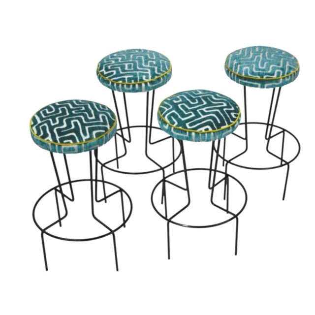 Enliven your home with these timelessly chic counter tools. Handcrafted with a luxurious vintage design, their teal velvet...