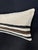 Turkish Hemp Pillow Cushion Natural Beige Black Cushion Cover 14"x40" For Sale - Image 4 of 4
