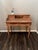 Shabby Chic 1990s Distressed Mahogany Wood Ladies Writing Desk - Excellent Condition For Sale - Image 3 of 12