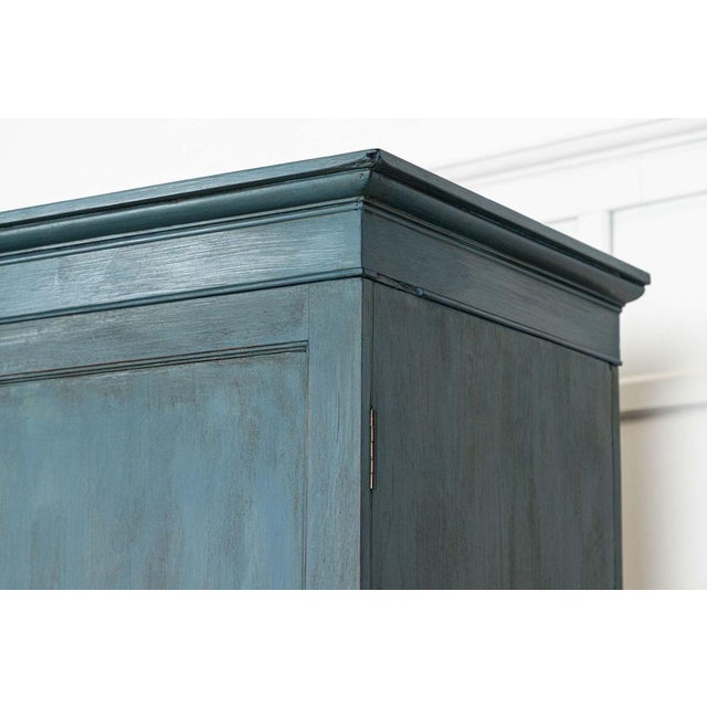 English Painted Mahogany Linen Cabinet, 1880s For Sale - Image 14 of 16