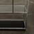 1970s Chrome Glass Brass Etagere Mixed Metal Glam Display Shelf Baughman For Sale - Image 14 of 16
