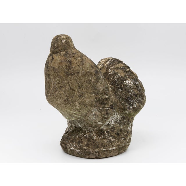 Sculpture Materials Reconstituted Stone Dove Garden Ornament, English Mid 20th C, For Sale - Image 7 of 9