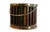 18th Century A George III Mahogany and Brass Plate Bucket, Late 18th Century For Sale - Image 5 of 10