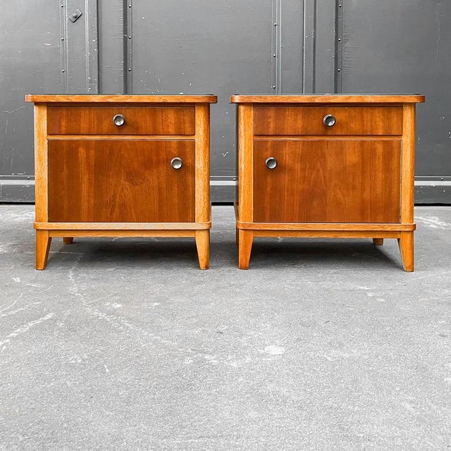 Vintage Bedside Tables, Set of 2 For Sale - Image 4 of 16