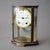 Seth Thomas Clock Company Early 20th Century Seth Thomas Oval Mantel Clock with Crystal Case For Sale - Image 4 of 10