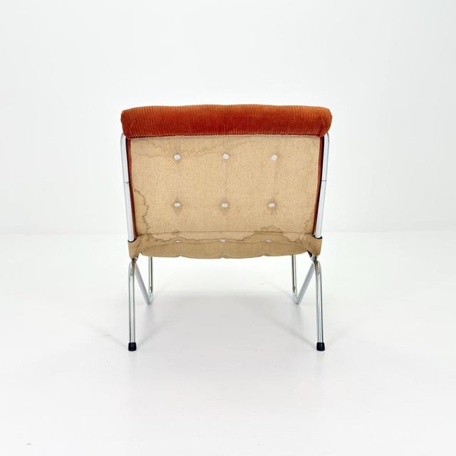 Mid-Century Modern Swedish Lounge Chair from EM Möbler, 1970s For Sale - Image 9 of 17