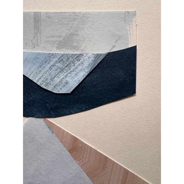 2020s "Rhythm Replaces Reason 1" Original Mixed-Media Collage on Paper by Zac Woodiel For Sale - Image 5 of 9