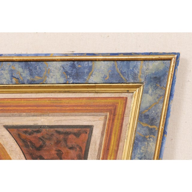 19th Century Italian Trapezoidal Wall Plaque For Sale - Image 9 of 11