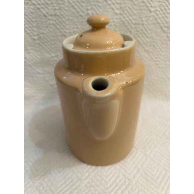 1970s 1970’s Hall Restaurant Ware Porcelain Tea Pot For Sale - Image 5 of 8