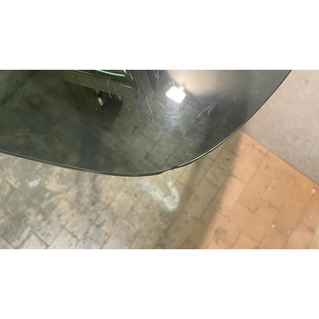 Black Vintage Table in Brass, 1970s For Sale - Image 8 of 10