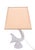 Crystal Glass Bird Table Lamp from Daum, France, 1960s For Sale - Image 10 of 15