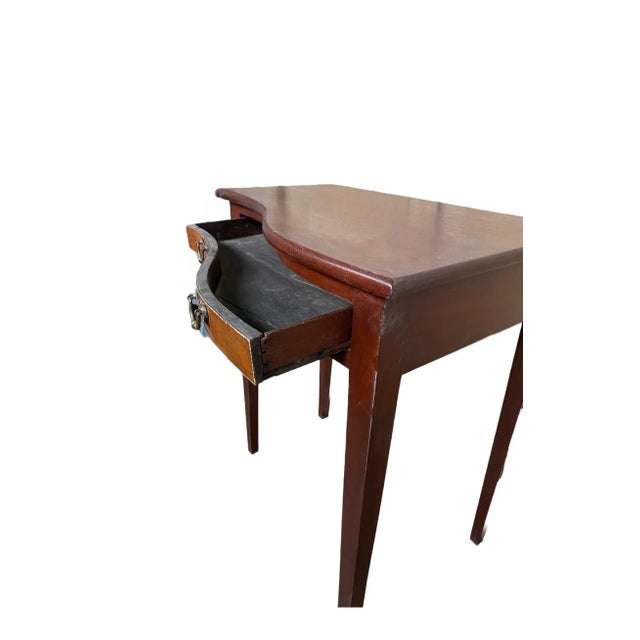 Hepplewhite Hepplewhite Style Mahogany Side Table For Sale - Image 3 of 5