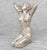 Art Deco Vintage 12" Art Deco Nude Women Iridescent Ceramic Sculpture For Sale - Image 3 of 9