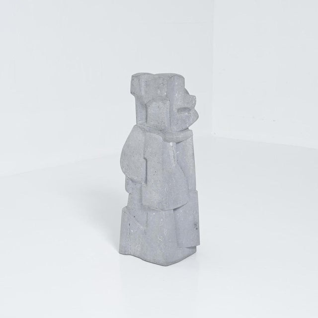 Jan Keustermans, Abstract Sculpture, Blue Stone For Sale - Image 15 of 18