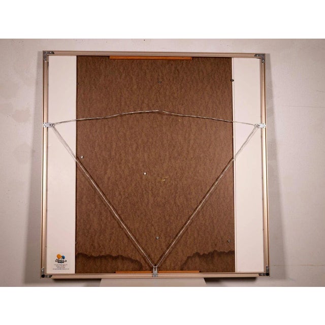 A classical yet modern acrylic painting on Masonite featuring a romantic couple by Ljubo Biro. Signed mid-bottom right....