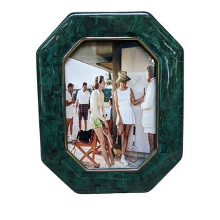 Slim Aarons "Tennis in the Bahamas" Photograph Framed For Sale